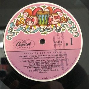 Classics For Children Vinyl Lp